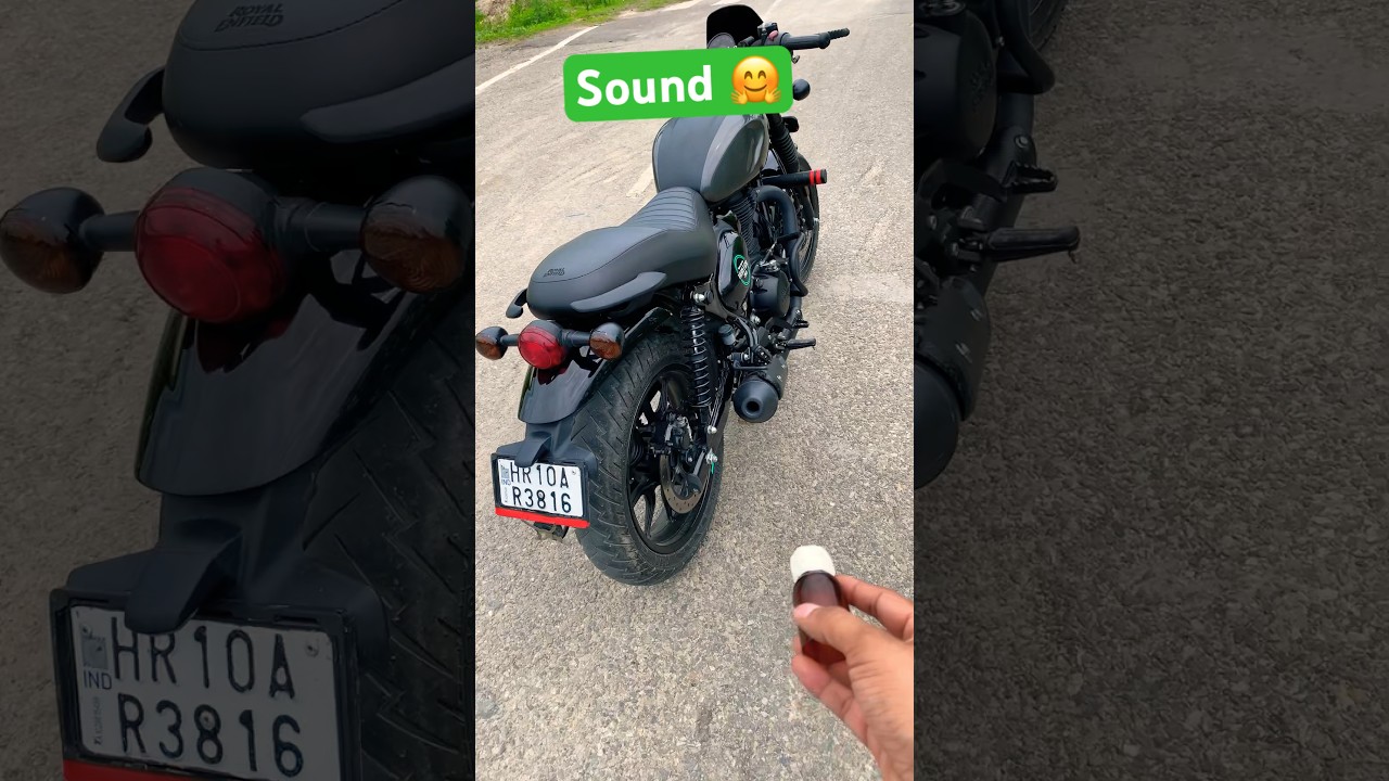 Royal Enfield Hunter 350 Exhaust Sound 