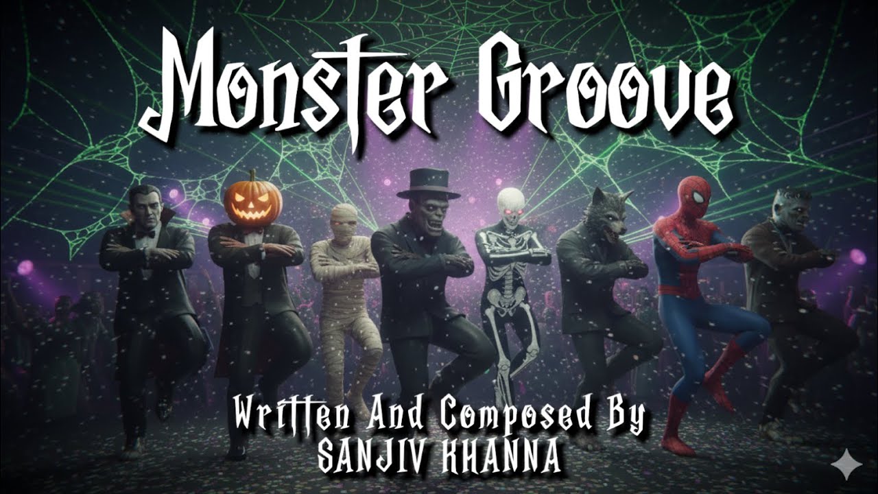 Monster Groove (Official Music Video) | Sanjiv Khanna Musicals | Halloween Party Anthem 2025