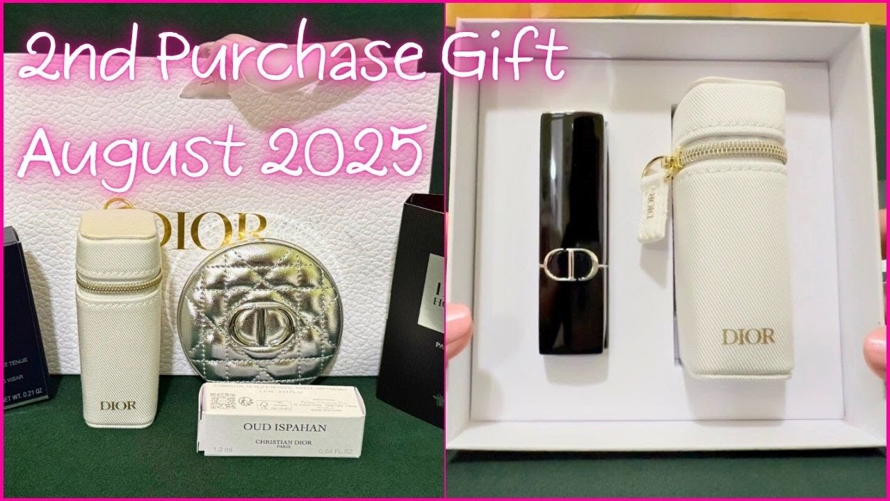 DIOR COMPLEMENTARY 2ND PURCHASE GIFT AUGUST 2025 DIOR BEAUTY PRIVE