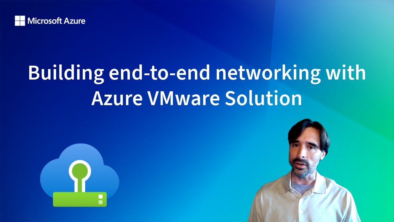 Создание сквозной сети с помощью решения Azure VMware