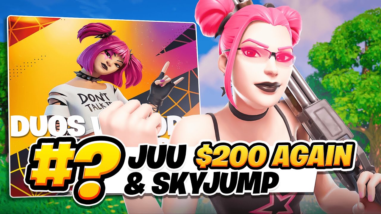 КАК Я ДОМИНИРОВАЛА В ДУЭТНОМ КУБКЕ CASH CUP 🥇 с SkyJump | Juu