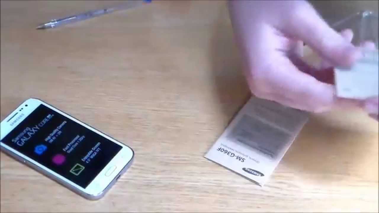 Samsung Galaxy Core Prime Greek Unboxing