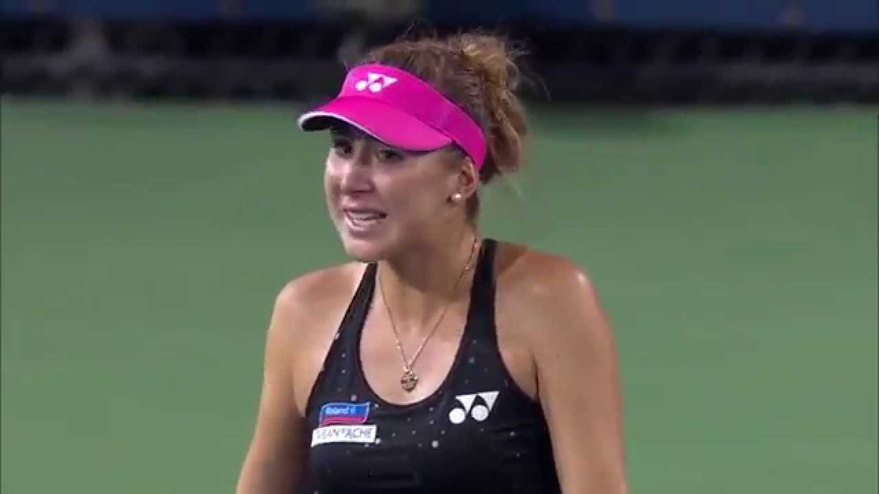 US OPEN -   ANGRY BENCIC  -  Misaki Doi VS Belinda Bencic  -  Highlights HD TORONTO 2015