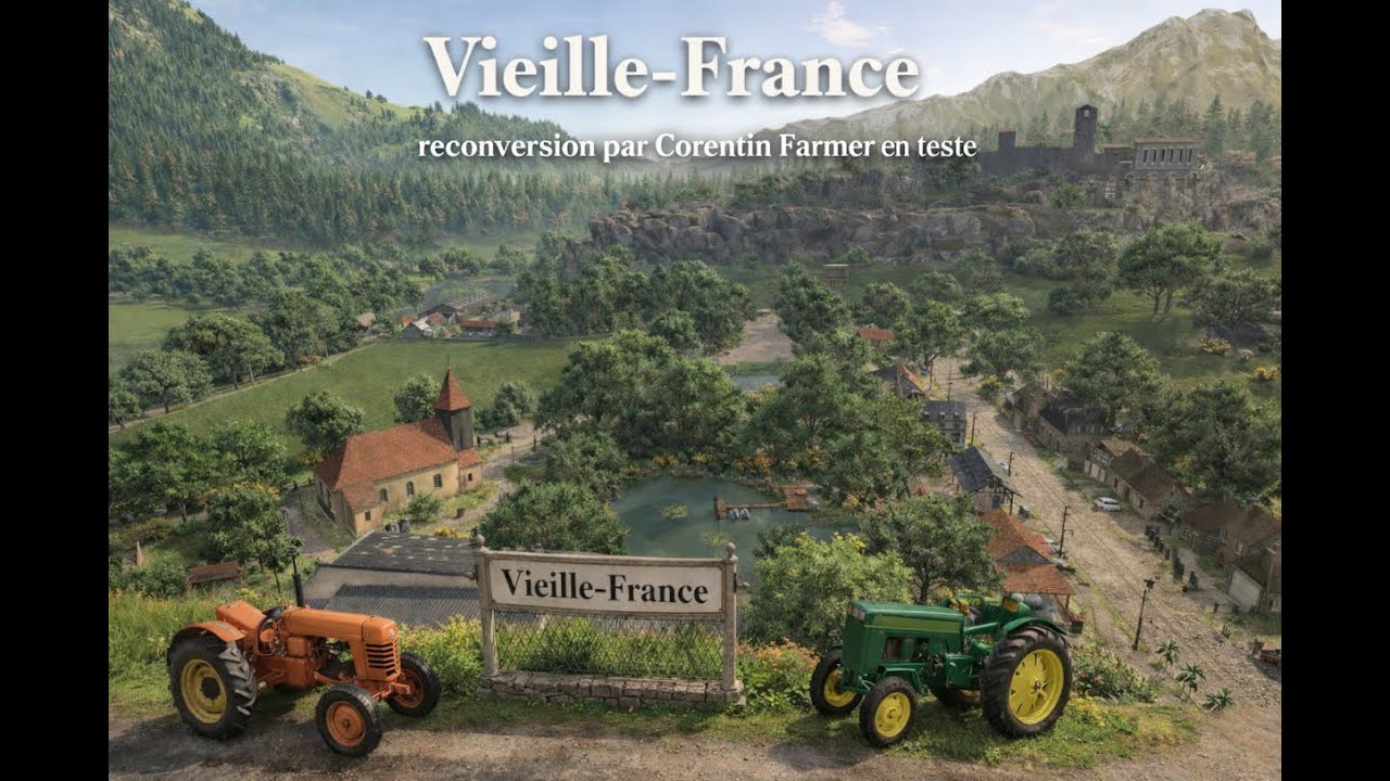 Live Farming Simulator 25 Multi  Maps Privée  Vieille_France FS25  Version Ma7 Prive
