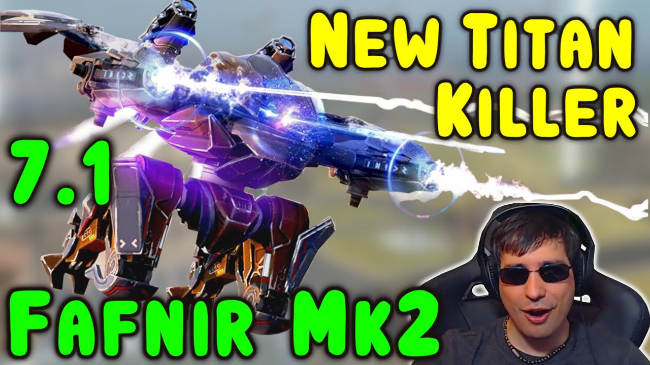 [7.1] Новый робот FAFNIR с геймплеем SKADI Mk2 Max War Robots WR