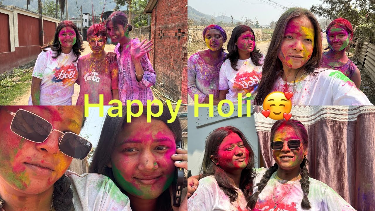 Happy Holi guys 💕/kajol official24 vlog/ 2026