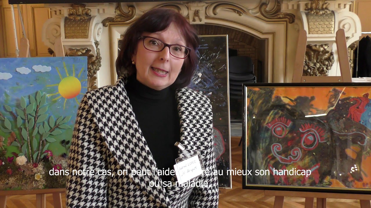 L'institut d'éducation motrice Charlemagne au Forum art santé à Tours