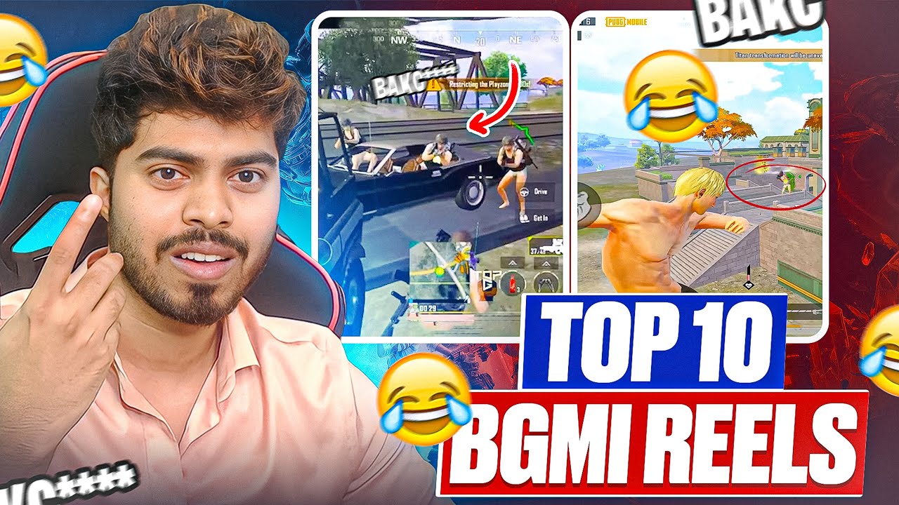 TOP 10 BGMI REELS! (MUST WATCH)