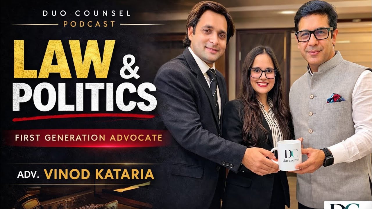 Litigation vs Politics: A First-Gen Lawyer's 23-Year Journey | Adv. Vinod Kataria