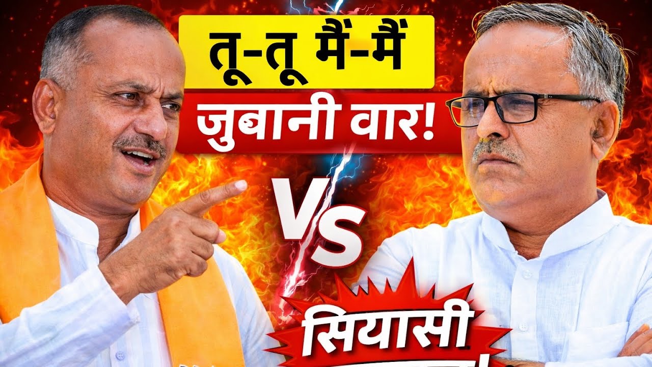 बाड़मेर में क्यों भिड़े स्वरूप सिंह खारा और फतेह खां? जुबानी जंग का वीडियो वायरल
