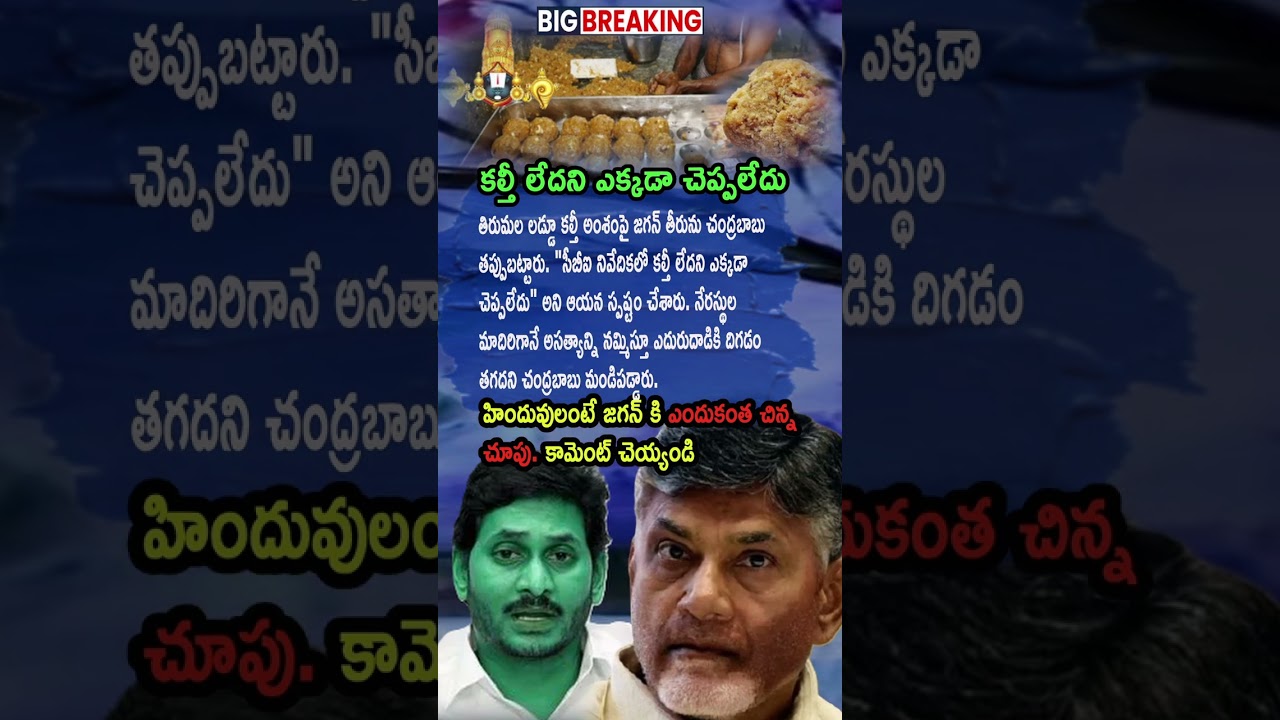 N. Chandrababu Naidu Questions Y. S. Jagan Mohan Reddy Statements | AP Politics, ⚡🗣️