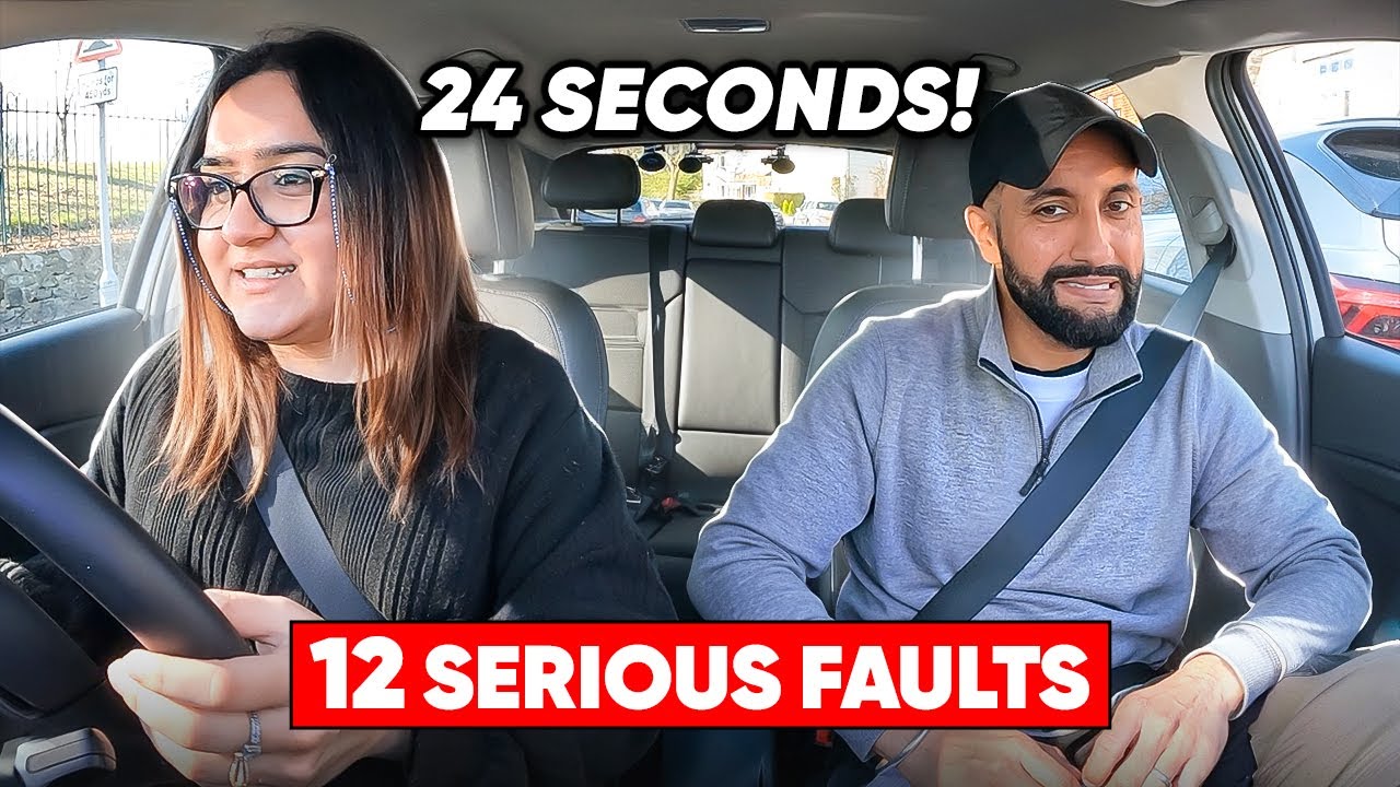 Driving Test Failed in 24 SECONDS!