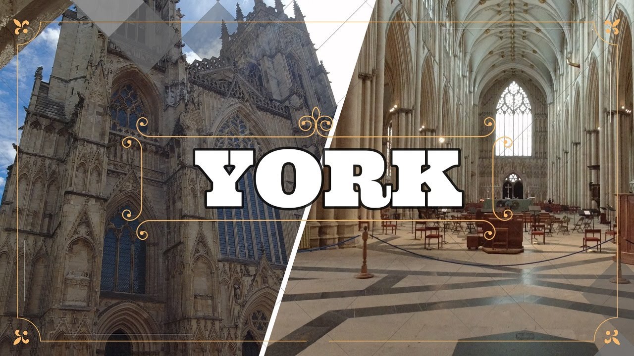 Anglia 2021 Vlog - York PL - York Minster - Katedra w Yorku - York Vlog