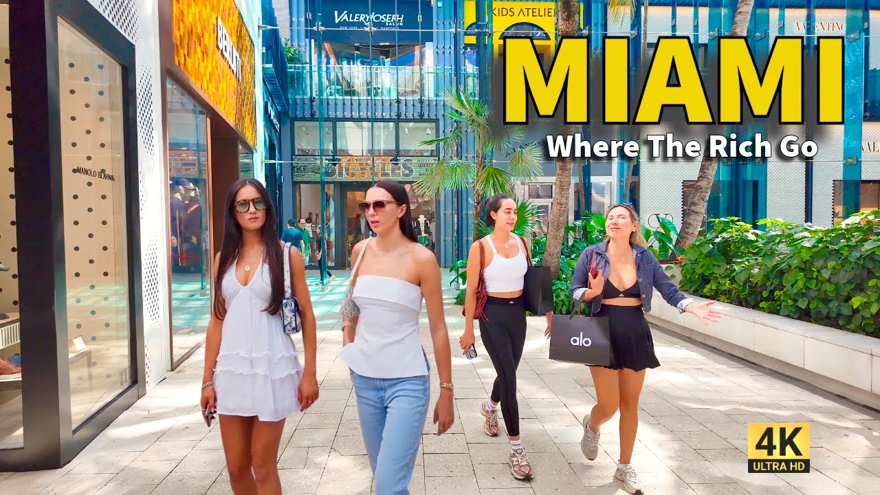 Where the Rich Shop in Miami 🛒💎 | Design District Tour
