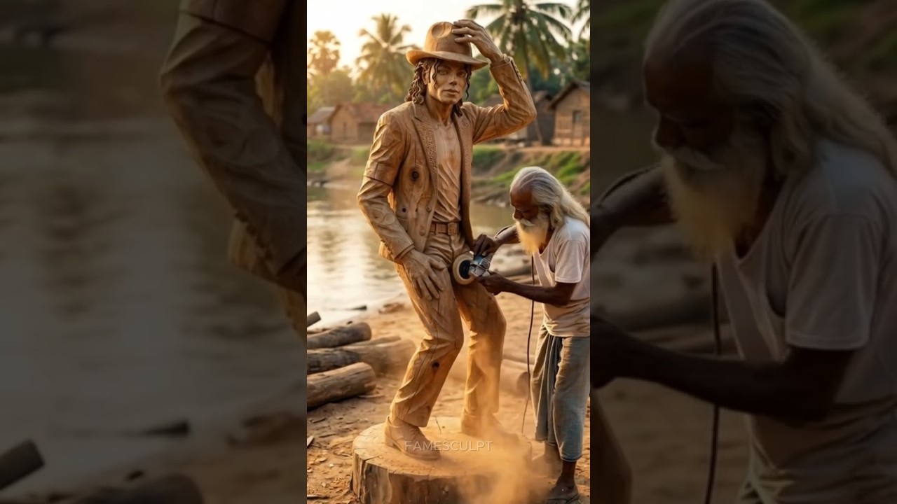 King of Pop, Carved by Hand 👑 | Michael Jackson | مايكل جاكسون 
