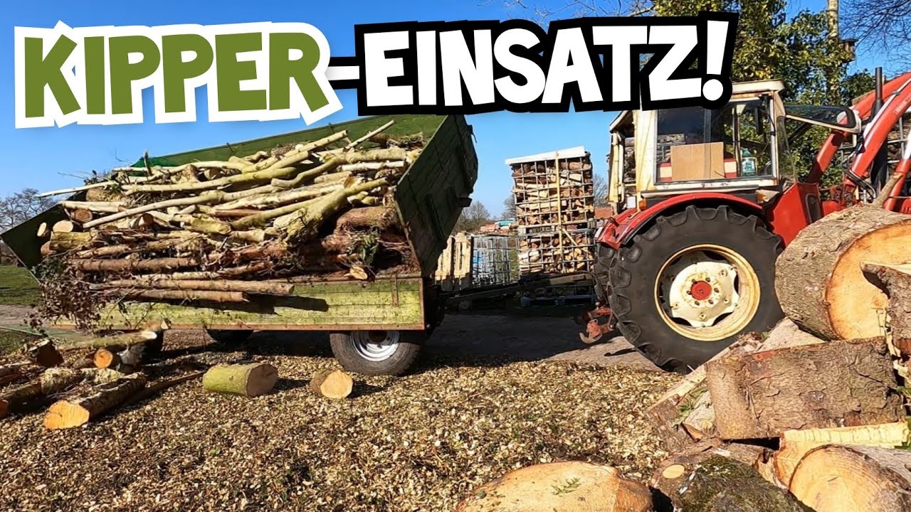 Erster Kipper-Einsatz | Mini-Dumper ausgegraben... | MC Cormick ausm Winterschlaf geholt! | Mr. Moto