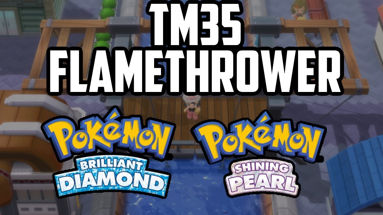 Where to Find TM35 Flamethrower - Pokémon Brilliant Diamond & Shining Pearl