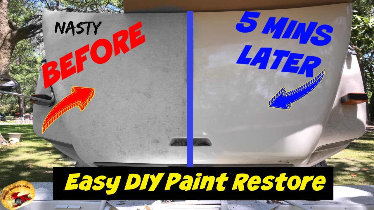 How To POLISH The WORST Auto PAINT! FAST & EASY Diy!  Then use this https://goo.gl/z9TrgR
