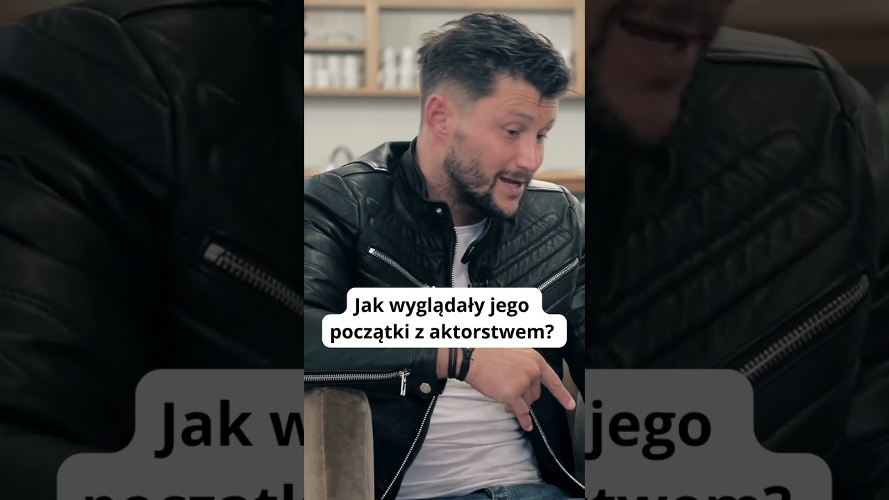 PIOTR MR&Oacute;Z: jak wyglądały jego początki z aktorstwem? #aktor #piotrmr&oacute;z #rozmowa #gliniarze