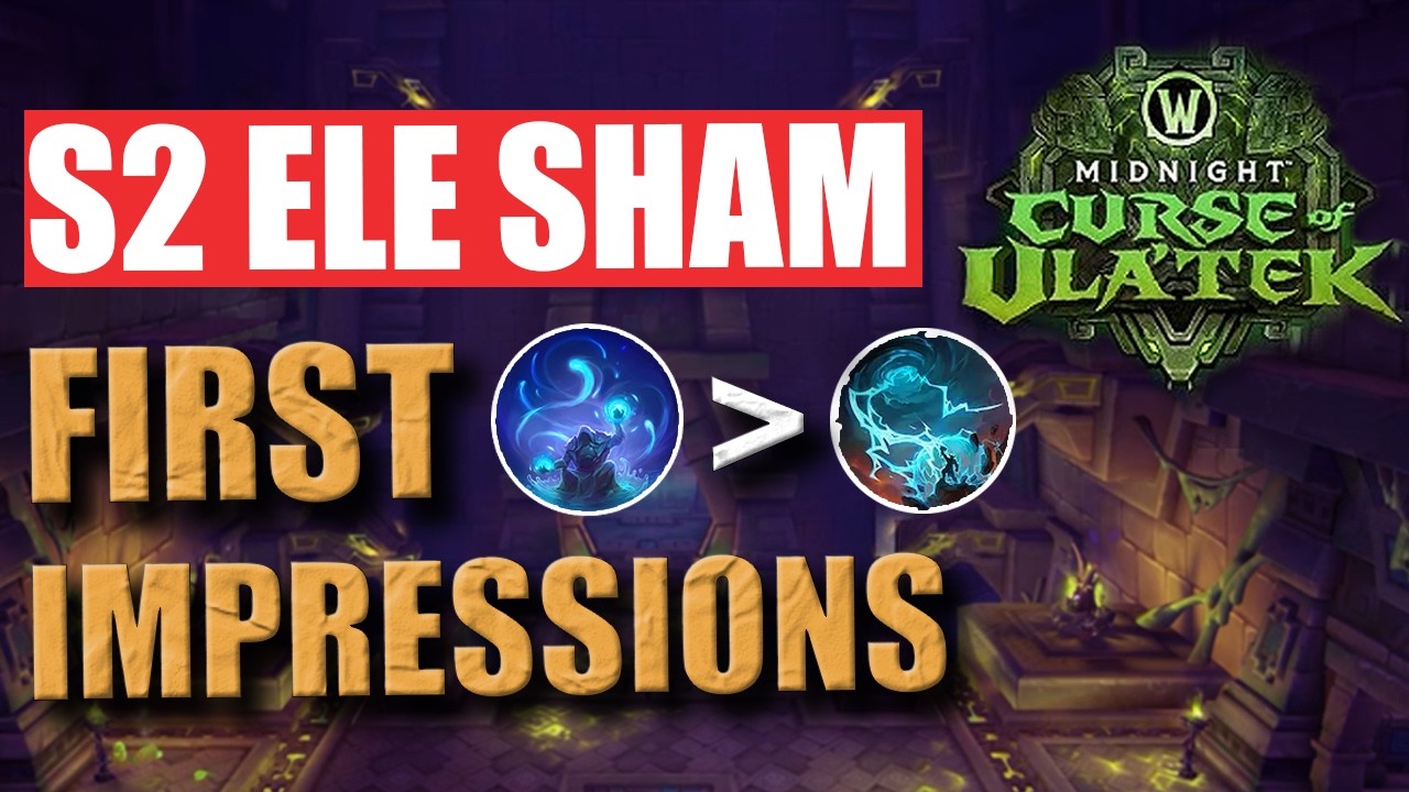First Impression on Elemental Shaman - Gameplay & Analysis | PTR 12.1 - Season 2
