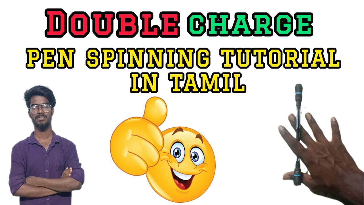 how to do double charge | pen spinning tutorial in tamil #penspinning #tamilyoutuber