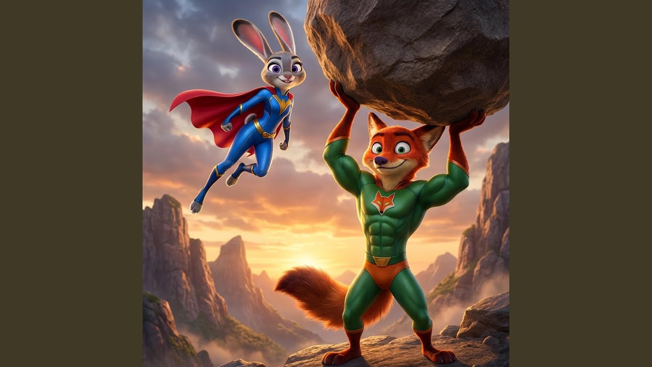 Judy & Nick are Superheroes (Zootopia 2 Inspo)