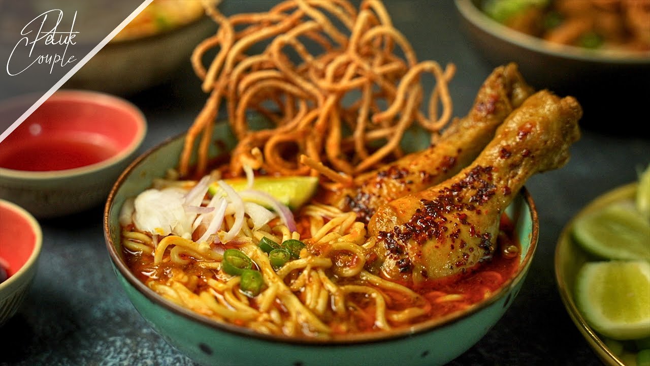 🔥 থাইল্যান্ডের এই নুডুলস স্যুপ যেন অমৃত || Khao Soi Recipe 😋