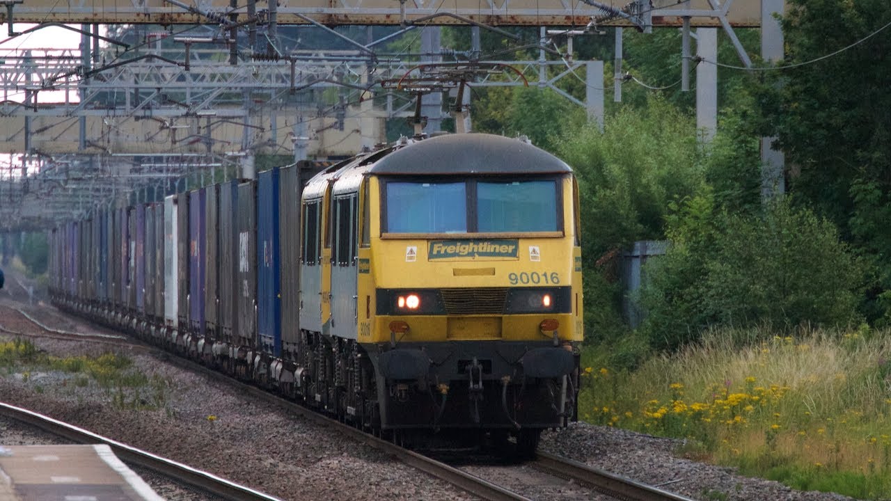 Trains at Preston, Warrington Bank Quay & Acton Bridge - 7th July 2017
