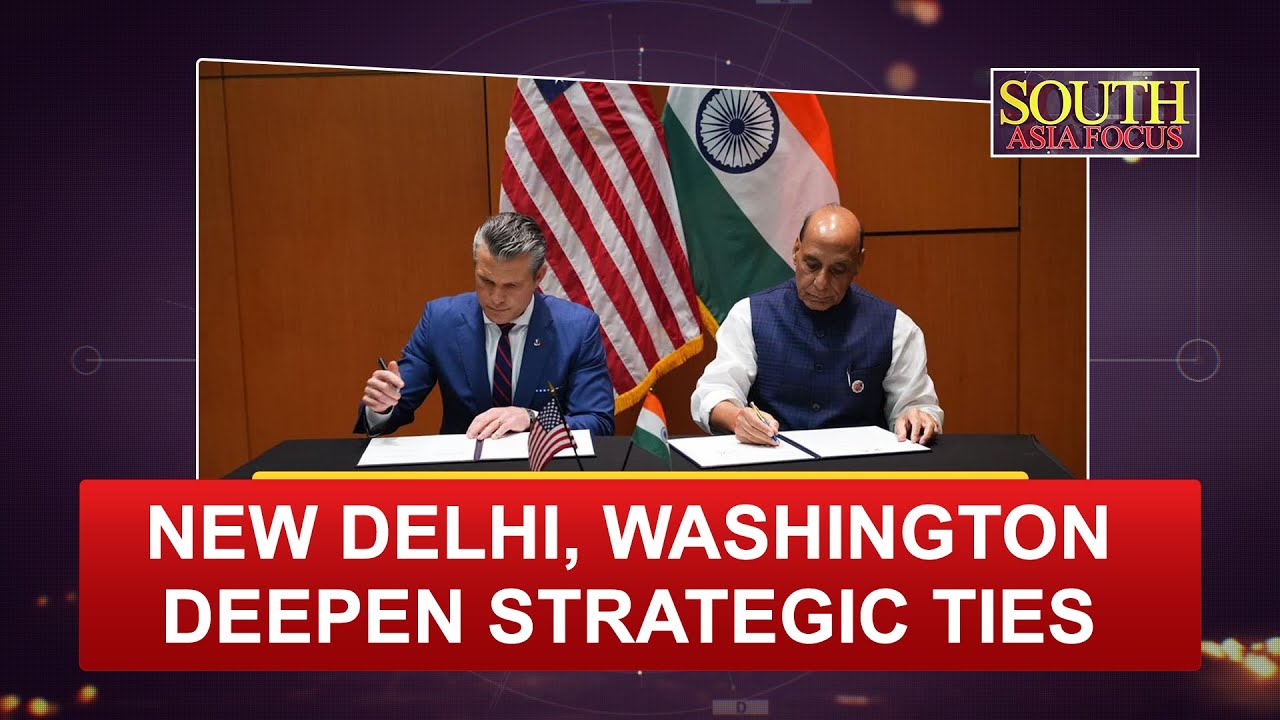 New Delhi and Washington deepen strategic ties with long-term defence pact