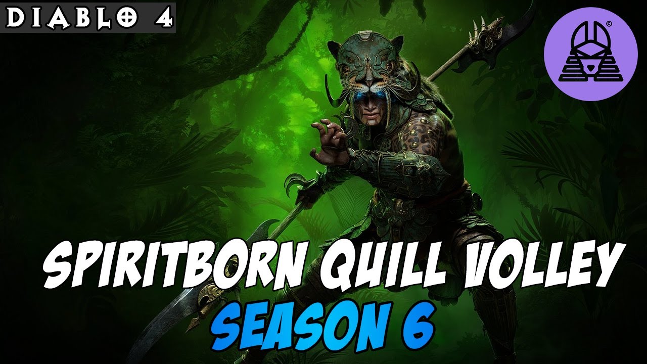 Diablo 4 - Guida completa allo Spiritborn con Quill volley (Raffica di penne) [Endgame]
