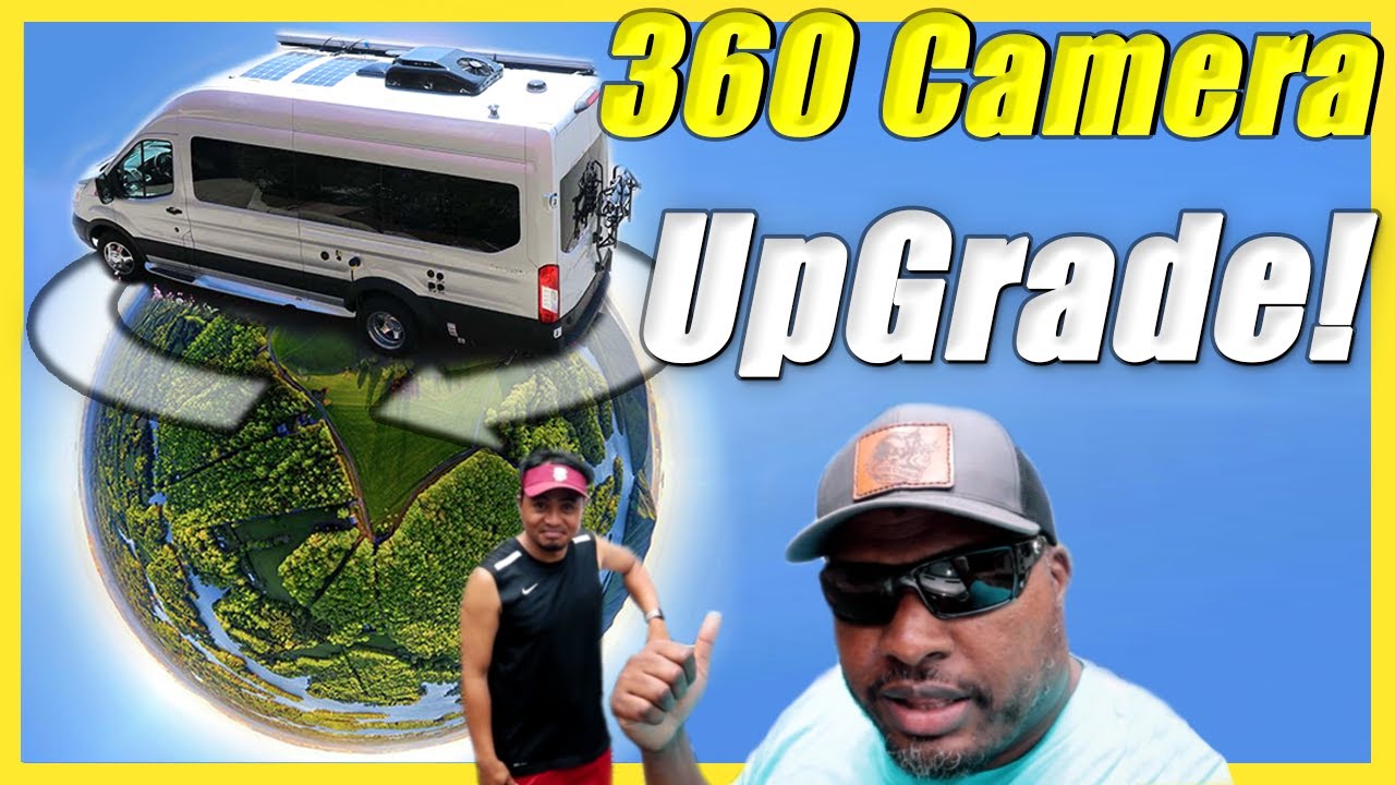 Обновление системы безопасности Camper Van 360 + BIRD'S EYE EYEVIEW для Ford Transit Coachmen Bey...