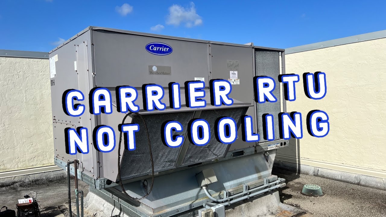 Carrier RTU No COOL Call #hvac #airconditioning #carrier #subscribe