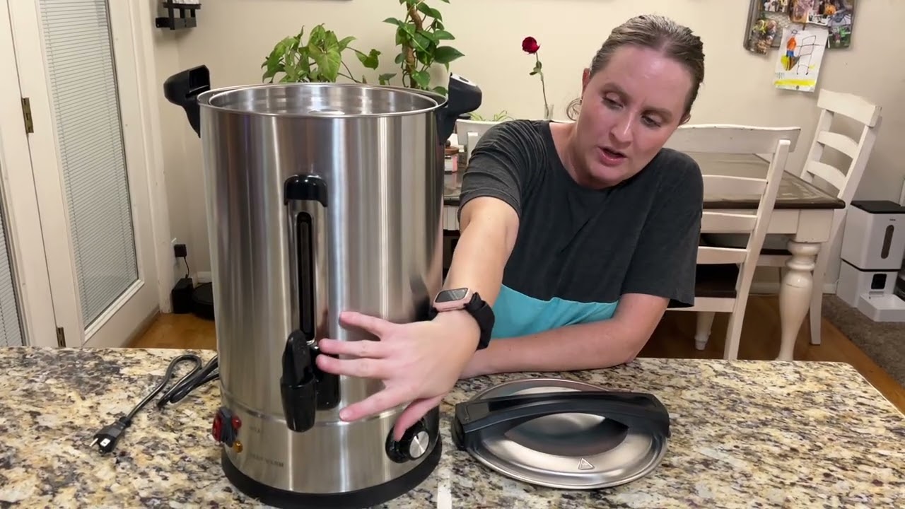 Commercial Coffee Urn and Hot Beverage Dispenser