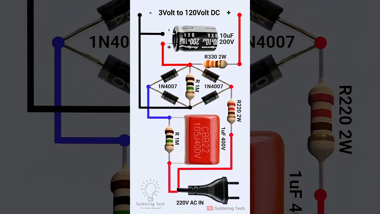 220V AC to 3V, 9V, 12V, 18V, 24V, 40V, 60V, 80V, 120V DC auto volt converter