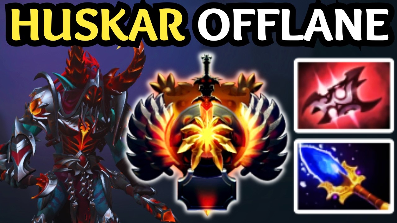 🔥 HUSKAR OFFLANE IS IMPOSSIBLE TO KILL 🔥 DOTA 2