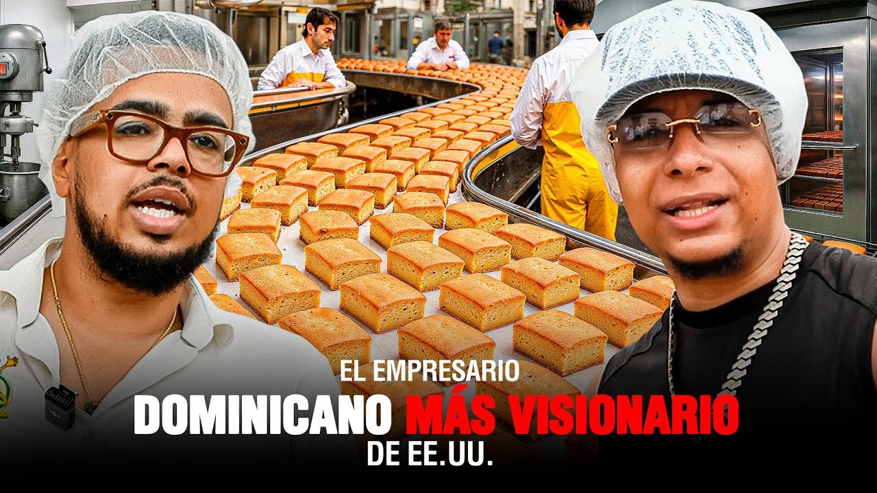 MIRA LA FÁBRICA MILLONARIA DE UN DOMINICANO EN USA 🇺🇸 Mr spong