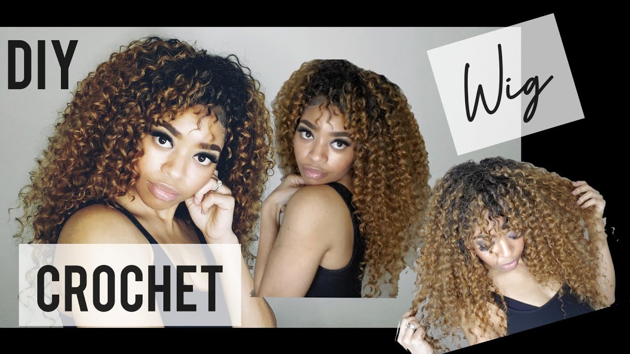 DETAILED DIY CROCHET WIG |  $40 FREETRESS BEACH CURL | OT27 BLONDE OMBRE