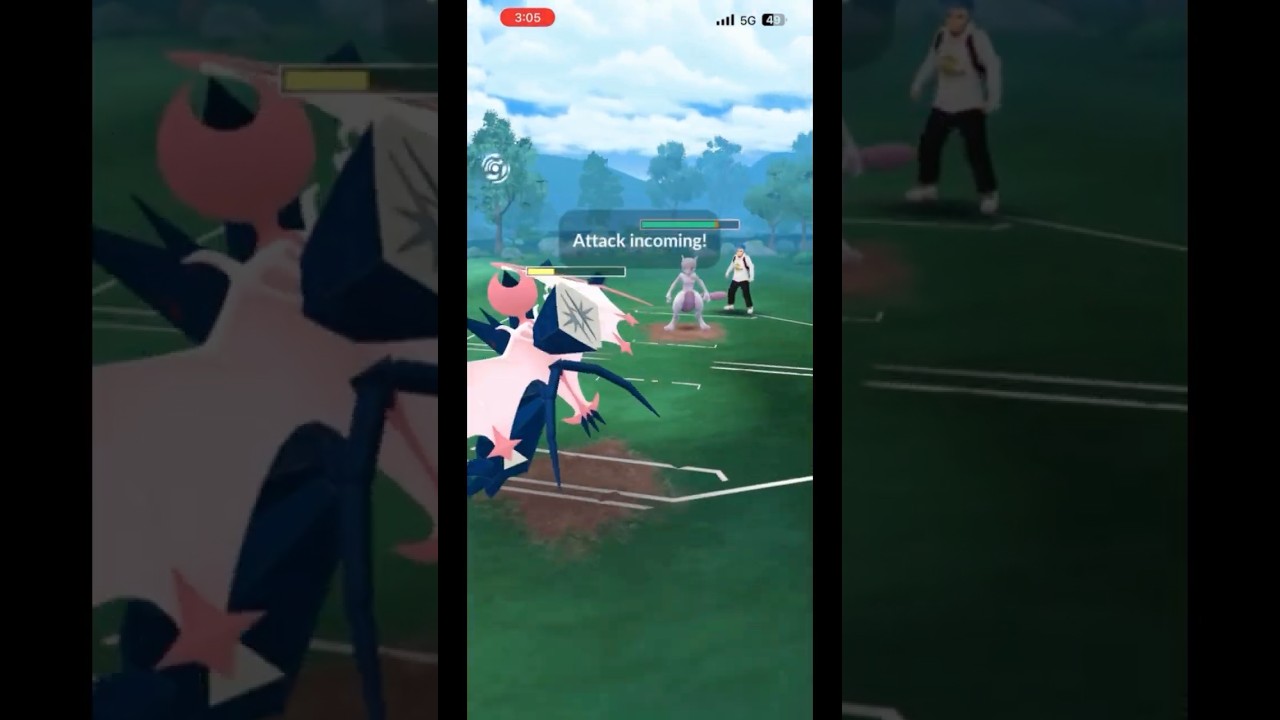 25% HP Necro VS  Mewtwo #pokemongame #pokemongo #pokemon #pokemongopvp #live #shorts