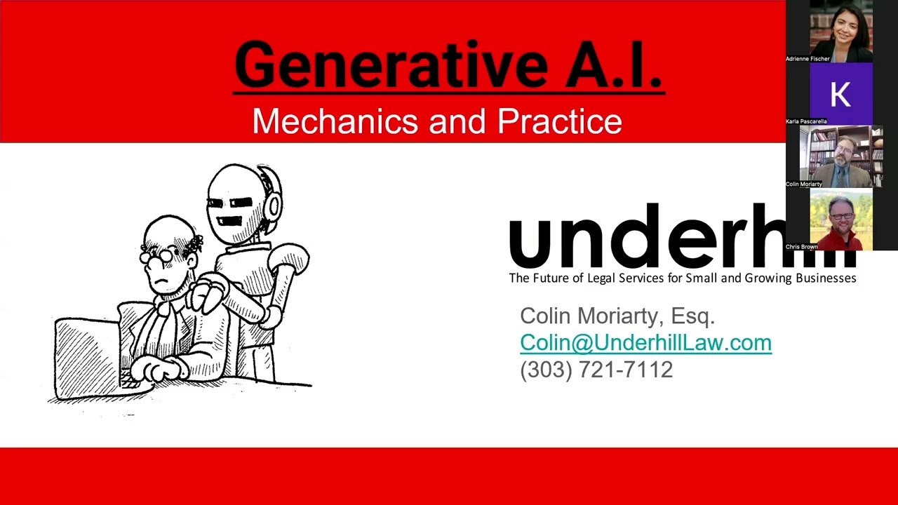 Generative A.I. Mechanics and Practice