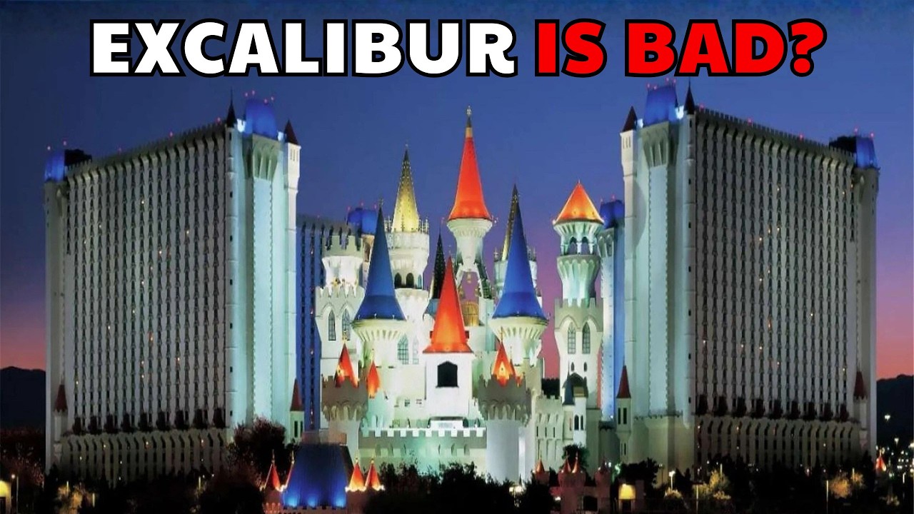Everyone Says Excalibur is the WORST Hotel in Vegas - I Tested It for 1 Night