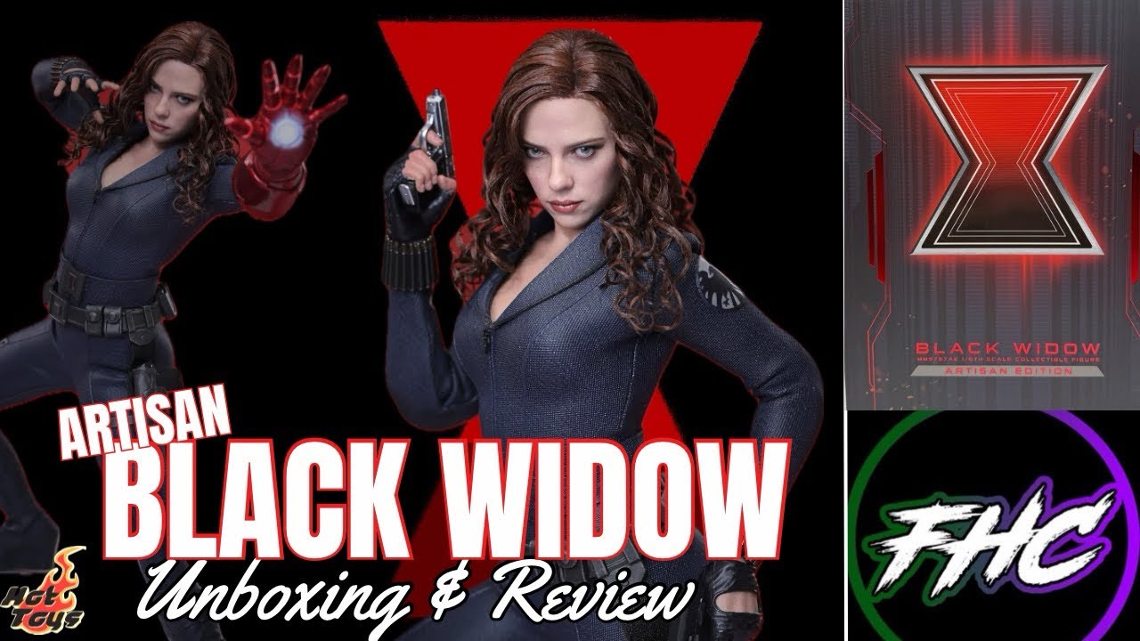 Hot Toys Artisan Black Widow Unboxing/Review|MMS757AEB
