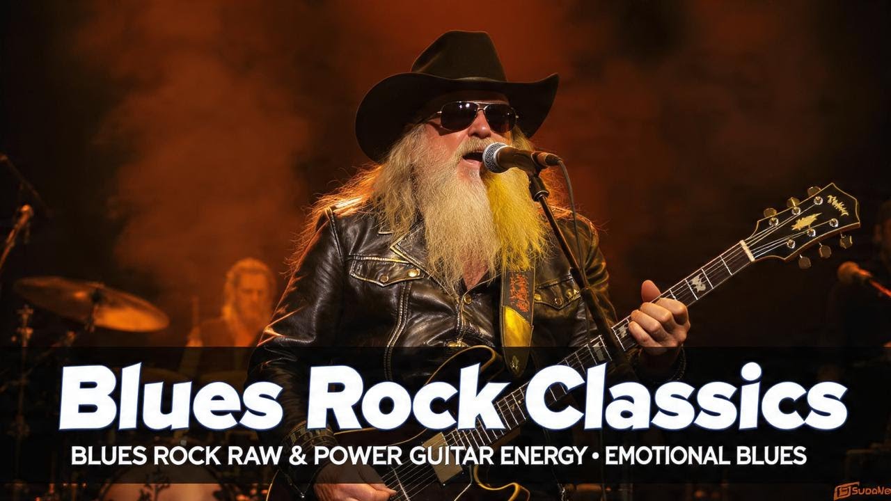 Eric Clapton, Jimi Hendrix, The Animals, ZZ Top Inspired Rock Blues & Soul Journey