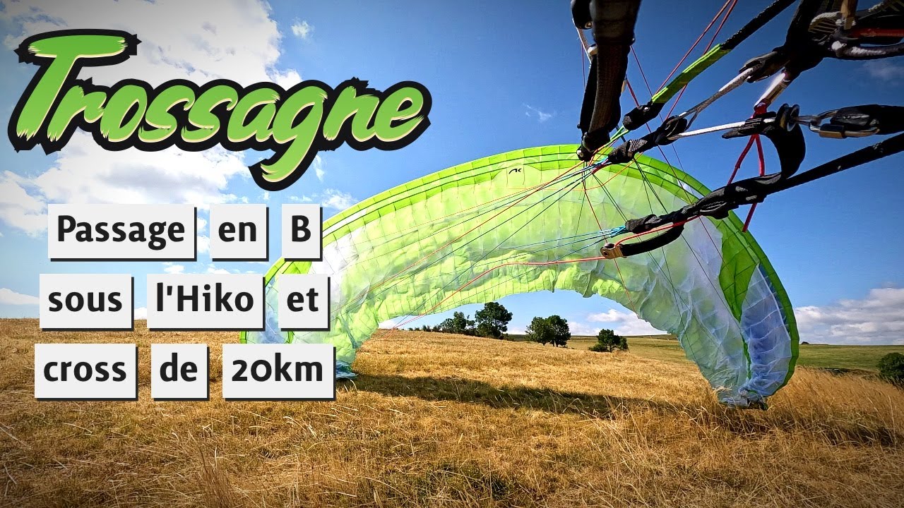 Trossagne, de B+ à B sous l'Hiko et cross de 20km, posé Ardes