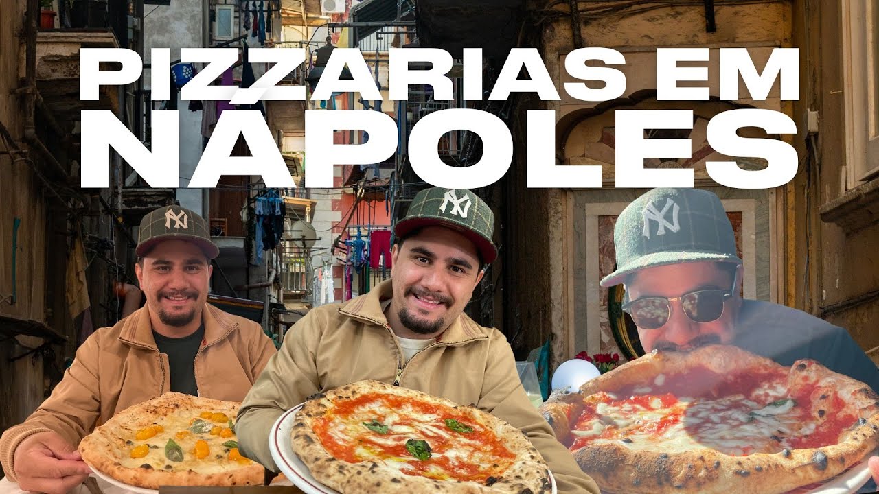 COMENDO PIZZA EM NÁPOLES - Pizza Trip Vlog Ep. 08