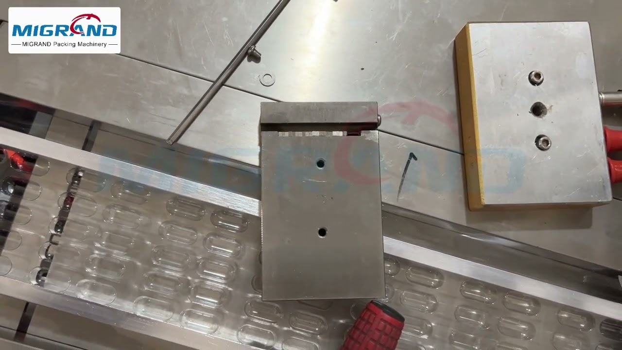 How to install batch number on blister packaging machine