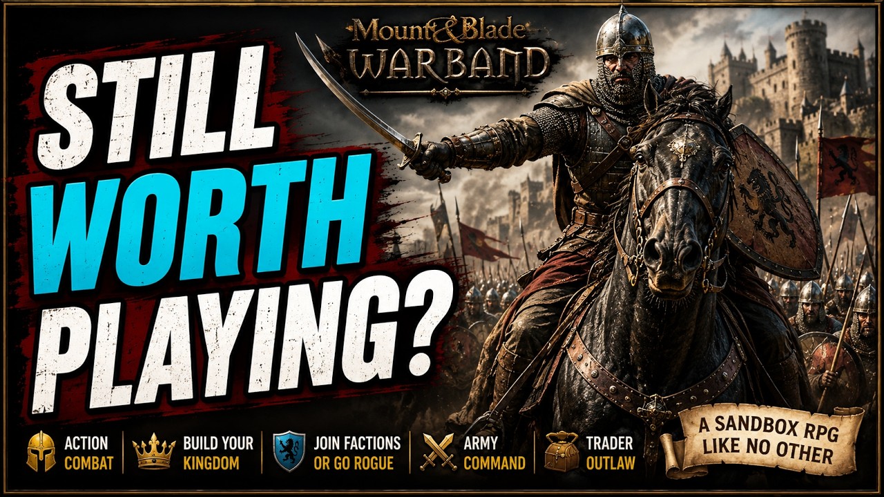 Обзор Mount & Blade: Warband 2023: стоит ли играть сегодня? 🔥🎮