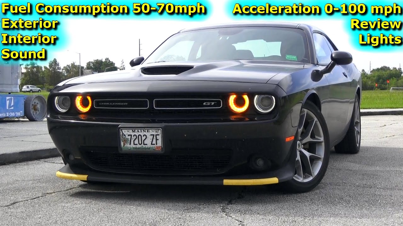 2023 Dodge Challenger GT RWD (303 HP) Muscle Car Test Drive in Florida Review Walkaround