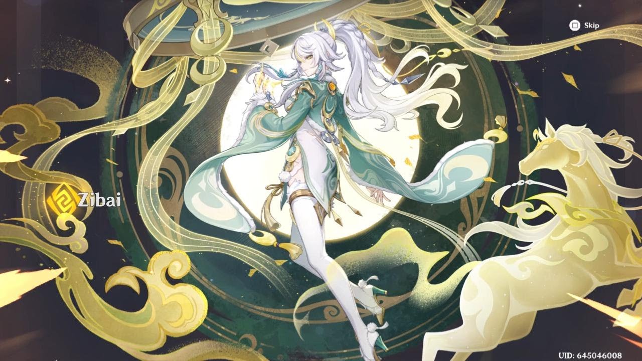 Genshin Impact| Wishing for Zibai!