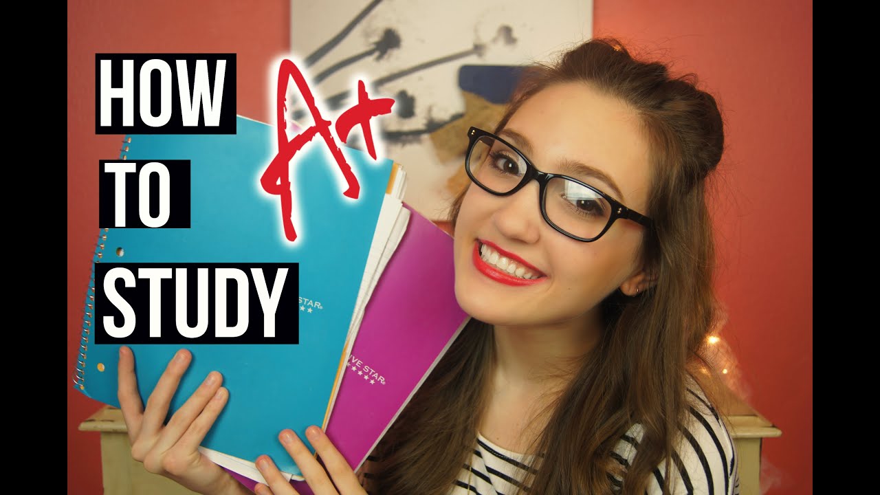 HOW TO STUDY & MAKE AN A | Smileyandshell