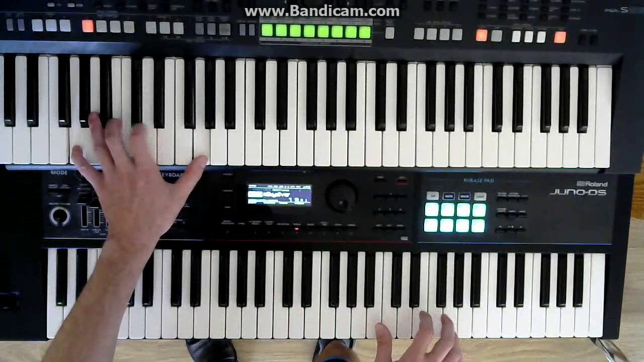 Sandra - Loreen cover instrumental keyboard